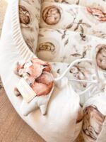 Tutina da notte Baby Cocoon Forest - crema - immagine 2