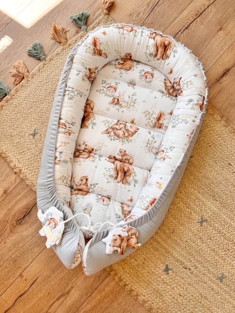 Orsetto bozzolo bambino glade - grigio