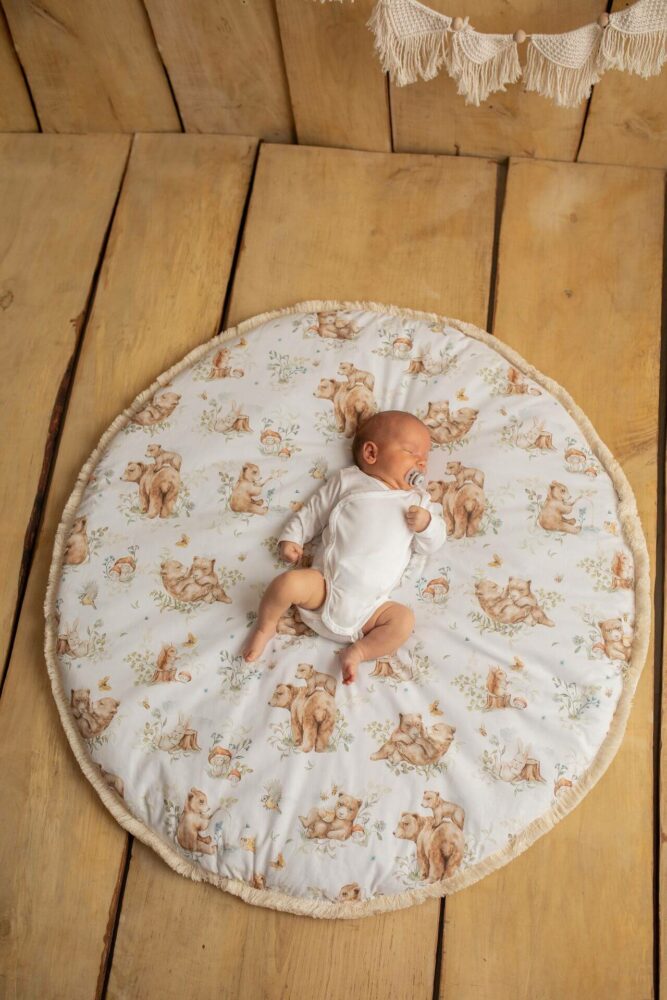 Baby Play Mat - Teddy Bear Glade