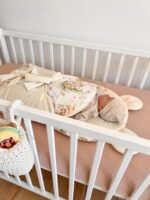 Becik niemowlęcy jeżyki i dmuchawce - śmietanka - obrazek 4