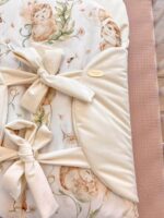 Becik niemowlęcy jeżyki i dmuchawce - śmietanka - obrazek 2