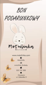 Bon podarunkowy - wersja papierowa