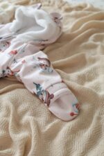 Tuta da neve Softshell Snowmen per bambini e neonati, crema in polvere - Impermeabile, calda, autunno-inverno - Immagine 6