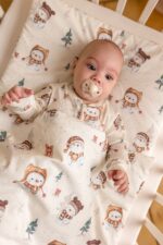 Poszewki na pościel dziecięcą bawełna premium Bałwanki - obrazek 2