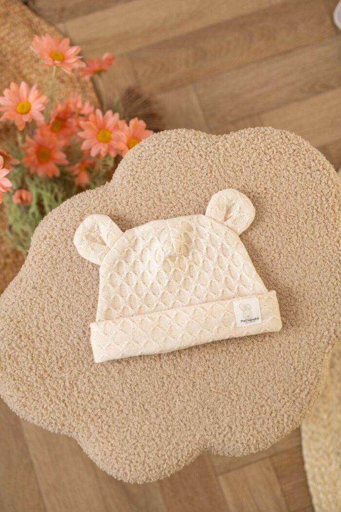 czapeczka baby natural romby