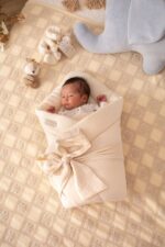 Rożek niemowlęcy muślinowy Premium - Baby Natural