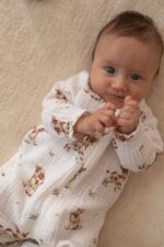 Baby muslin rompers cow - picture 2