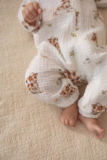 Baby muslin rompers cow - picture 3