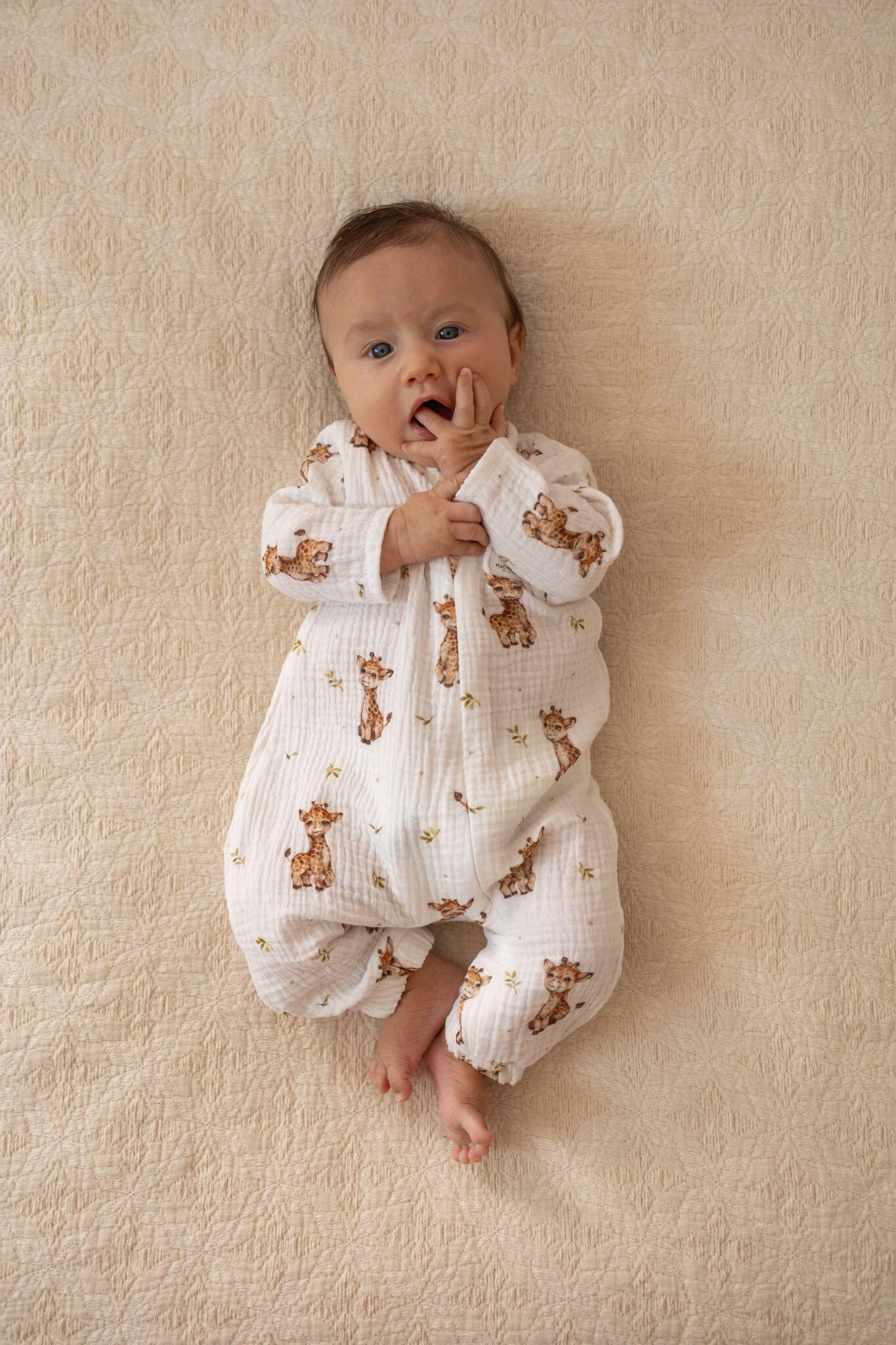 Baby Muslin Giraffe Rompers Clothes for babies, infants and