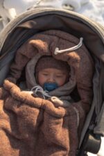 Śpiworek 3w1 z wełny merino (gondola, spacerówka, fotelik) kakao - obrazek 2