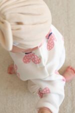 Bluza dziecięca bawełniana dresówka motylki - obrazek 5